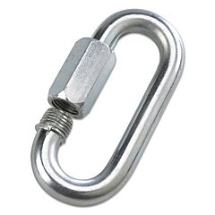 Peerless 8056235 Quick Links, 1/4 In, 800 Lb Load, Bright Zinc