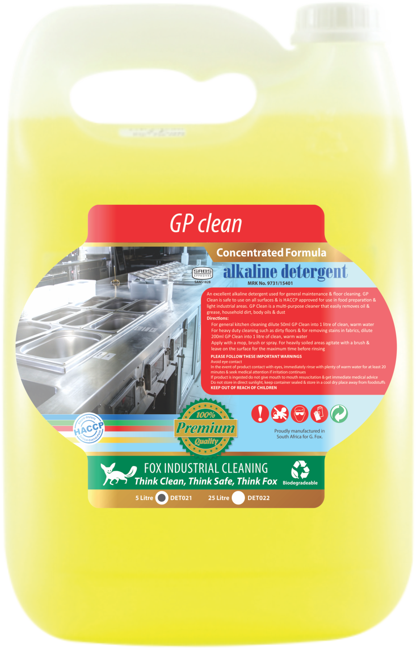 Detergent Gp Clean