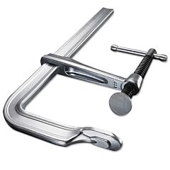 Bessey 1200S-24 Shop Floor Bar Clamps, 24 In, 4 3/4 In Throat, 1,320 Lbs Capacity
