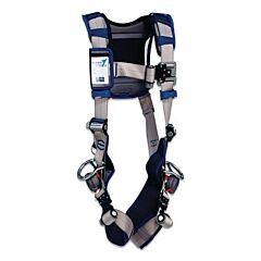 3M Dbi-Sala 1112482 Exofit Strata Vest-Style Positioning Harness, Back And Hip D-Rings, Large, Tri-Lock Revolver Quick Connect