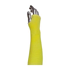 Pip 10-Ks18Thv Kut Gard 2-Ply Kevlar Sleeve With Adjustable Velcro Closure And Thumb Hole, Yellow, Size 18Thv