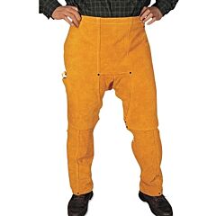 Best Welds Q13 Chaps, 40 In, Leather, Golden Brown