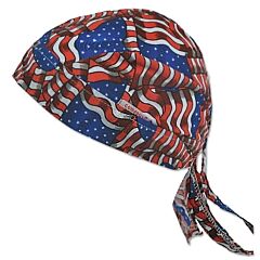 Comeaux Caps 7000Ss Style 7000 Welder Doo Rag, One Size, Starts And Stripes