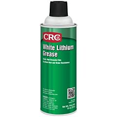 Crc 1003340 White Lithium Grease, 16 Oz Aerosol Can, 10 Wt Oz, Nlgi Grade 2