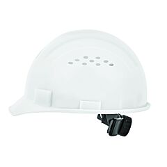 Jackson Safety 20220 Advantage Series Cap Style Hard Hat, 4 Pt Rapid Dial, Vented, White