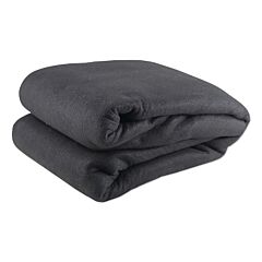 Wilson Industries 36320 Carbon Fiber Felt Heavy-Duty Welding Blanket, 6 Ft W X 6 Ft L, 16 Oz, With Grommets, Black