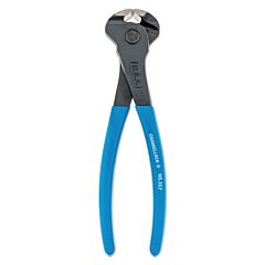 Channellock 357-Bulk Cutting Plier-Nipper, 7 In, Polish, Plastic-Dipped Grip