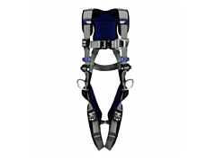 3M Dbi-Sala 1402052 Exofit X200 Comfort Vest Climbing/Positioning Safety Harness, Back/Front/Hip D-Rings, Large, Dual Lock Quick Connect
