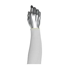 Pip 15-21Priwps18 Kut Gard Single-Ply Pritex Blended Sleeve With Antimicrobial Fibers And Smart-Fit, White, Size 18
