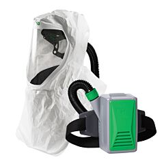 Rpb 17-0029 T200 Respirator, Includes: 17-210-13 T200 Air Duct/Bump Cap Assembly With 17-713 Tychem 4000 Sealed Seams Hood, 04-831 Breathing Tube, 03-802 Px5 Papr Assembly, 03-893 Ov/Ag/He Cartridge - Niosh