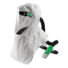 Rpb 17-0181 T200 Respirator, Includes: 17-200-12 T200 Air Duct/Head Harness Assembly With 17-712 Tychem 2000 Hood, 04-833 Sar Breathing Tube, 03-504 C40 Climate Control Device With Schrader Fitting - Niosh