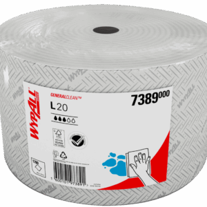 Wipes 7389 Wypall L20 2Ply White
