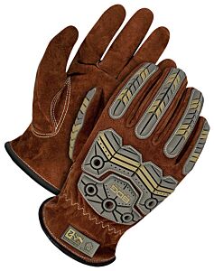 Bob Dale Gloves 20-1-3300 Reverse Pigskin Driver Gloves W/Backhand Protection