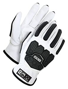 Bob Dale Gloves 20-1-5000 Pearl Goatskin Driver Gloves W/Backhand Protection