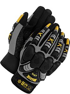 Bob Dale Gloves 20-9-10400 Synthetic Leather Performance Lined With Impact & Cut Protect
