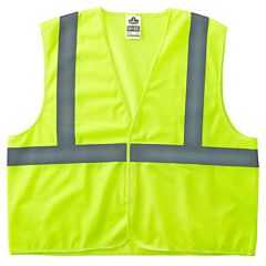 Ergodyne 20979 Glowear 8205Hl Type R Class 2 Super Econo Mesh Vest, Lime, 4Xl/5Xl, 1/Each