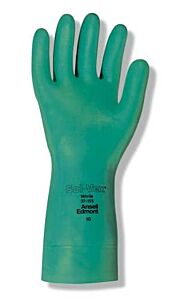 Ansell 37-510-10 Nitrile Blue 11-Mil P/F Unlined Foodservice 12/Pk