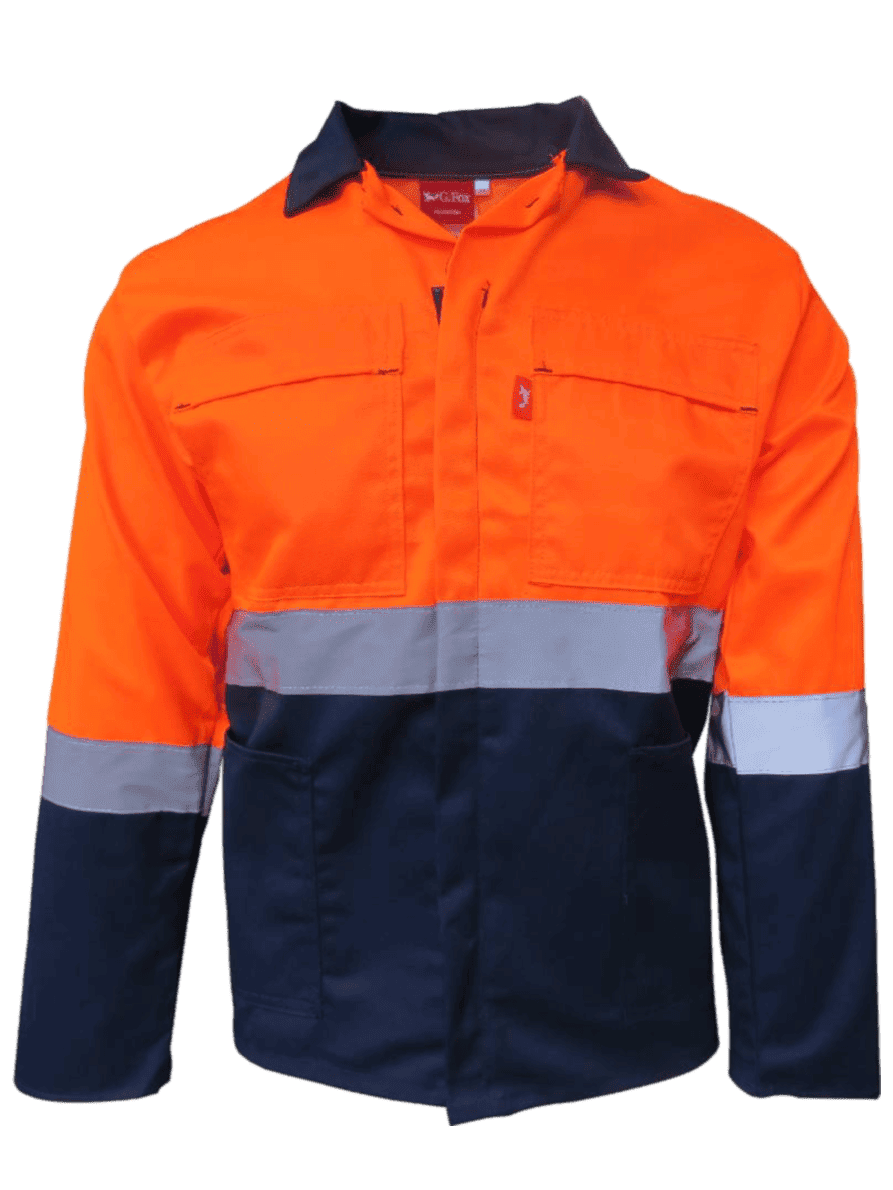 High-Visibility Poly Cotton Conti Suit Jacket