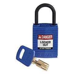 Brady? Cpt-Blu-25Pl-Kd Safekey Compact Nylon Lockout Padlocks