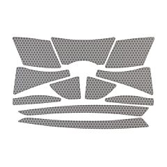 Pip 281-Cr2-10 Jsp Cr2 Reflective Kit For Cap Style Hard Hats, Silver