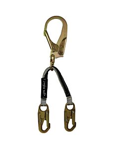 Elk River 29761 Rebar Web Assembly, 1" X 18", 2 - Snap Hook, Swivel Rebar Hook