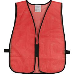 Pip 300-0800-Or-Bulk Non-Ansi Mesh Safety Vest, Or, H&L Closurefm, Hi-Vis Orange, Size One Size