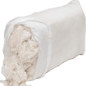Cotton Waste - White