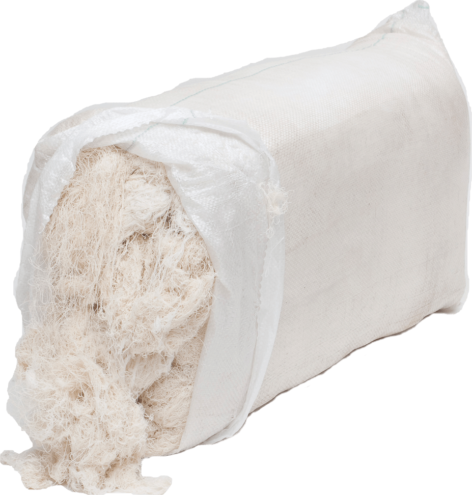 Cotton Waste - White