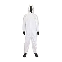 Pip 3606/4Xl Posiwear Ba Coverall Elastic Wrist/Ankle And Hood, Size 4X-Large