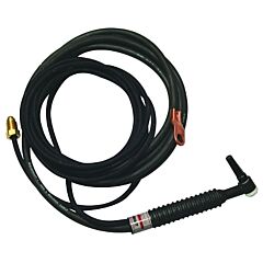 Weldcraft Wp-9-12-R Wp-9 Air Cooled Tig Torch Kit, Angled Head, 3/4 In Handle, 12.5 Ft Cable