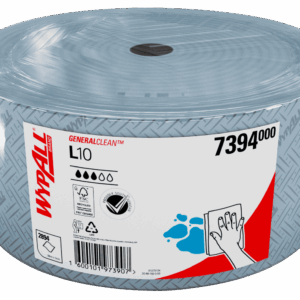 Wipes 7394 Wypall L10 1Ply Blue