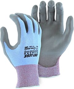 Majestic 37-1300 Cut-Less Diamond? Knit Gloves With Polyurethane Palm, Size Large