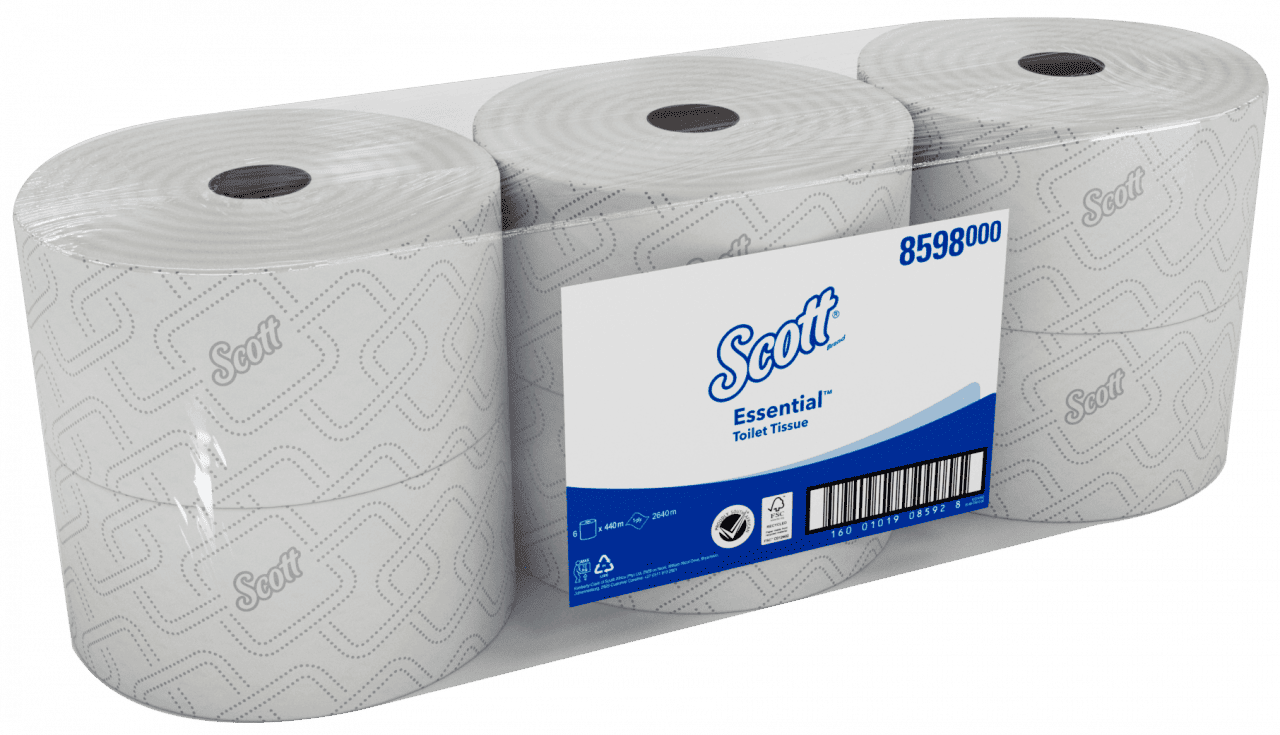 Toilet 8598 Scott Essen 1Ply 6 X 440M