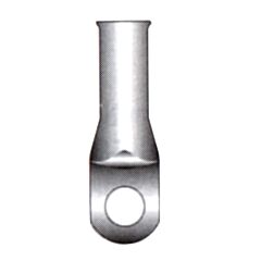 Lenco 7020 Cable Lug, 17/37 In Stud, 1 To 2 Awg Cap, Copper Tubing, L 1020 Model