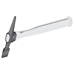 Lenco 9200 Chipping Hammer, 12 In Oal, 16 Oz Head, Chisel And Pick, Thermoplastic Handle