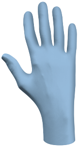Showa Best 7005Pf-S N-Dex Disposable Nitrile Gloves, Powder Free, Size Small, Box Of 100 Gloves