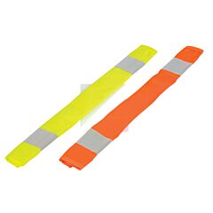Kishigo 3900 Dual Stripe Seat Belt Covers, Orange, One Size