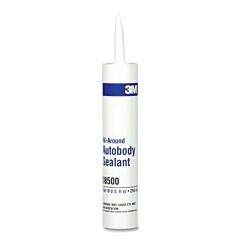 3M 051135-08500 All Around Autobody Sealant, 0.1 Gal, White