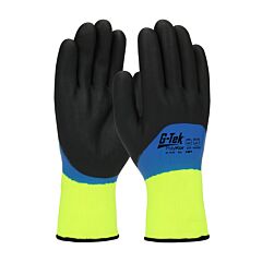 Pip 41-1415/M G-Tek Polykor, 15G W/ Acrylic Liner Double Dip W/ 3/4 Nitrile Foam, A3, Pack Of 12 Pairs