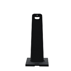 Plasticade 4100-Bk-20Rb Gemstone Vertical Panel With 20 Lb. Base, Black