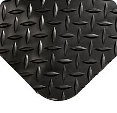 Wearwell 415.916X6X54Bk Diamond-Plate Spongecote, 6' X 54' - Black