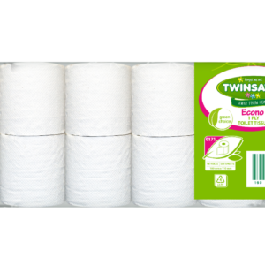 Twinsaver 1Ply Toilet Tissue 500 Sheets 48'S