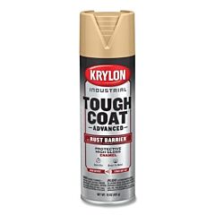Krylon Industrial K00719008 Tough Coat? Advanced With Rust Barrier? Technology Spray Paint, 15 Oz, Tan, Gloss