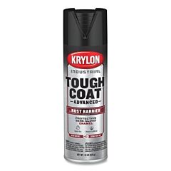 Krylon K00779008 Tough Coat? Advanced With Rust Barrier? Technology Spray Paint, 15 Oz, Black, Semi-Gloss