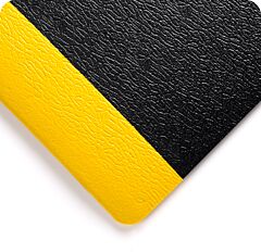 Wearwell 427.38X4X47Byl Soft Step, 4' X 47' - Black W/Yellow