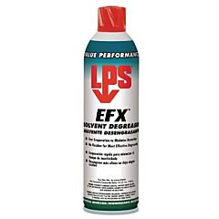 Lps 01820 Efx Solvent Degreaser, 15 Oz, Aerosol Can, Solvent Scent
