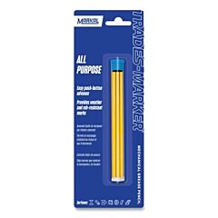 Markal 96043 Trades Marker All Purpose Marker Refill, Yellow, 6 Ea/Pk