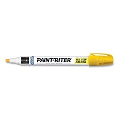 Markal 96821 Paint-Riter Valve Action Paint Marker, Yellow, 1/8 In Tip, Medium