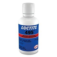 Loctite 209591 495 Super Bonder Instant Adhesive, 1 Lb, Bottle, Colorless