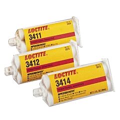 Loctite 303427 3414 Speedbonder Structural Adhesive, Non-Sag, 50 Ml, Yellow